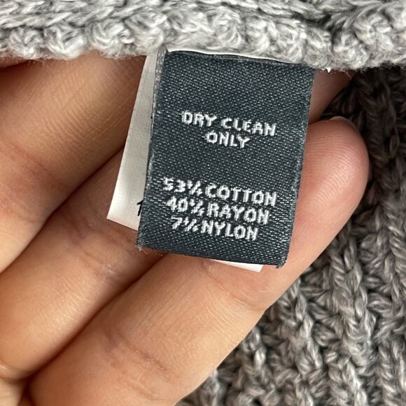 Bonobos Shawl Collar Cardigan Sweater Mens Large Gray Slim Fit Ribbed Grandpa - Picture 6 of 15